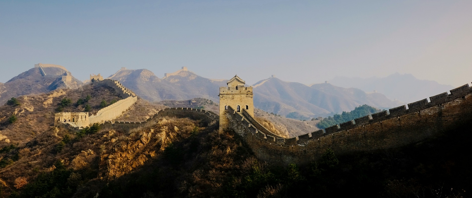 Jiankou greatwall mutianyu great wall Hiking tour beijing private tour