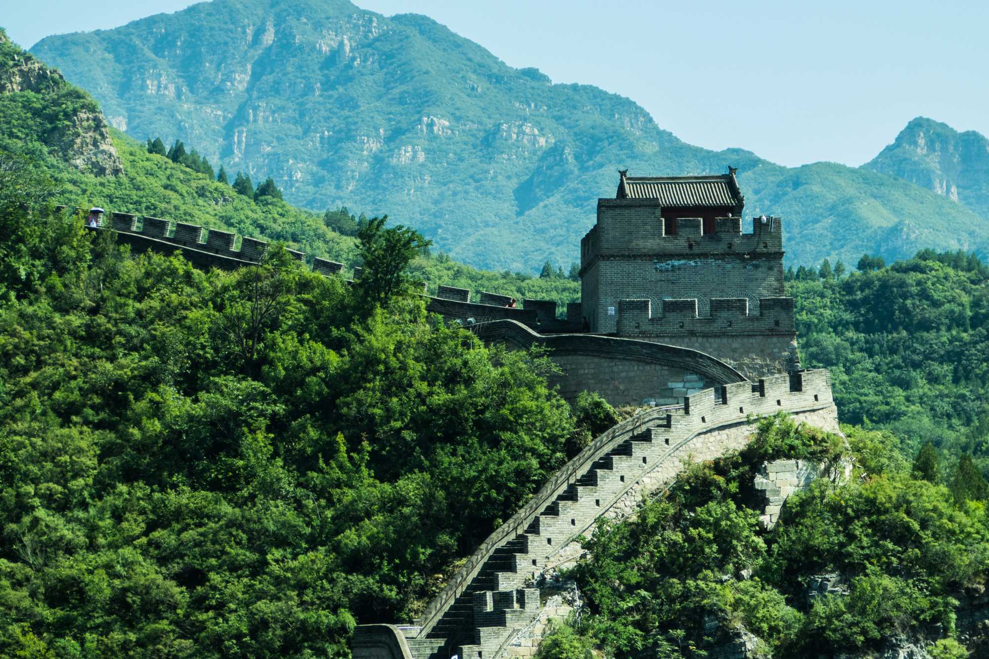 Jiankou greatwall mutianyu great wall Hiking tour beijing private tour