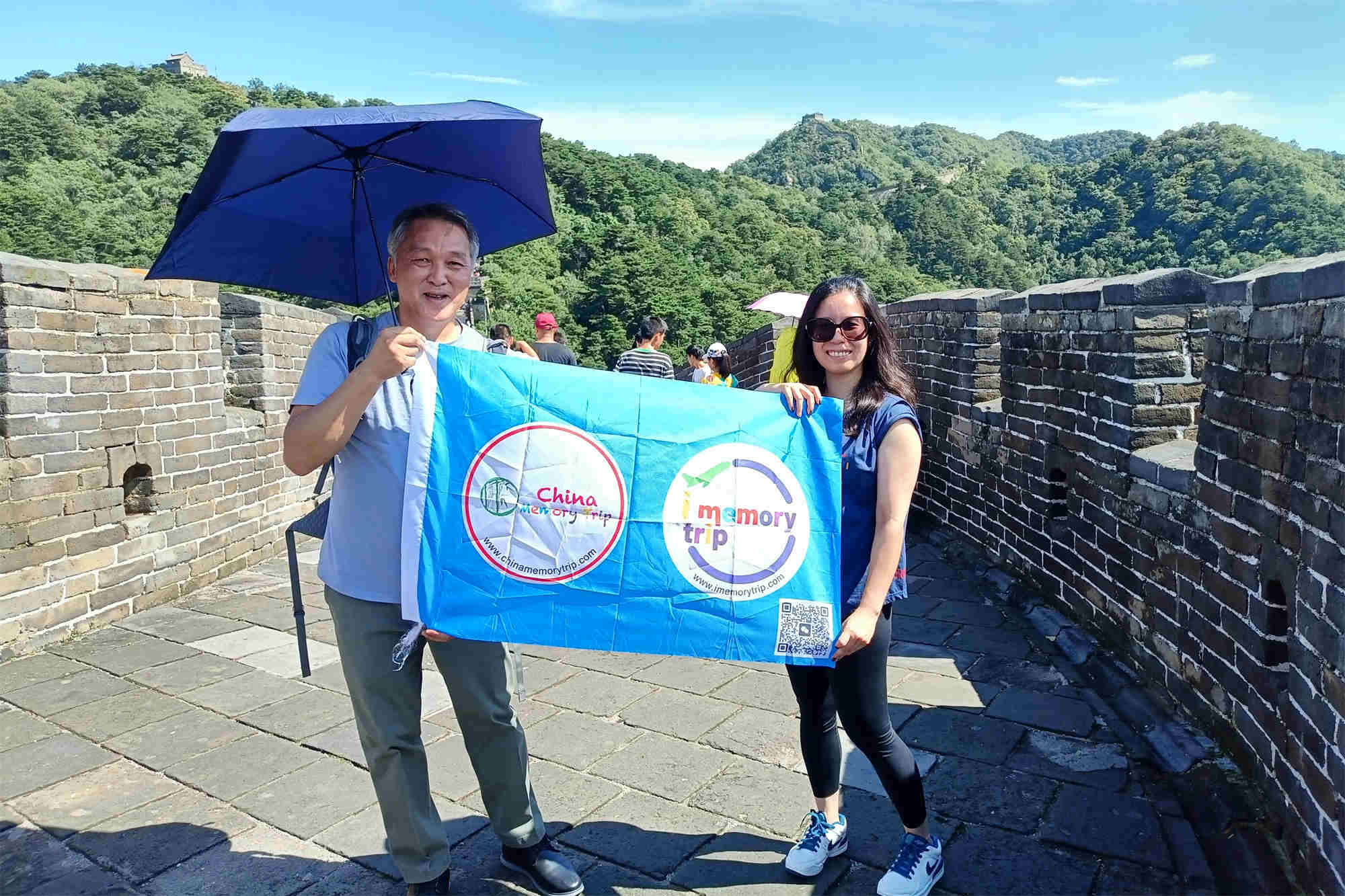 Jiankou greatwall mutianyu great wall Hiking tour beijing private tour