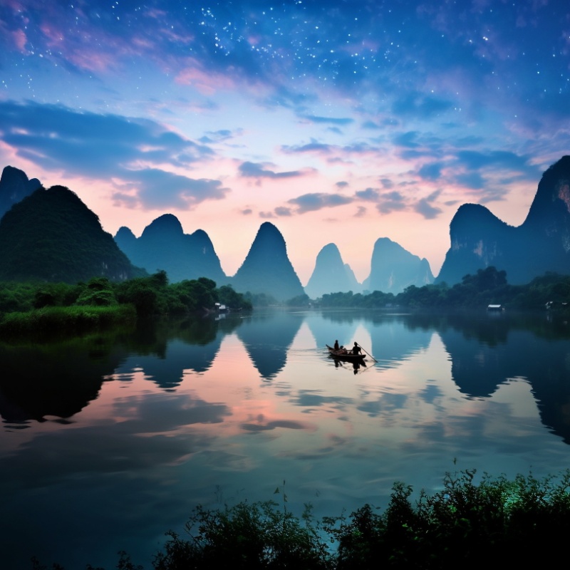 Half-day Xingping Photographic Sunset tour with the Fisherman
