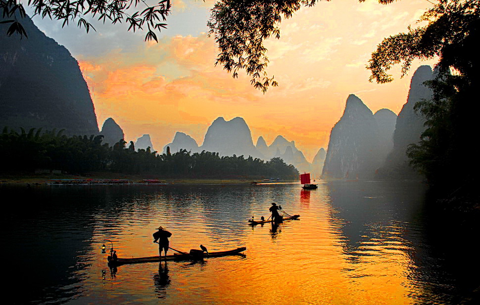Guilin Yangshuo Private Day Tour Including Li River and West Street